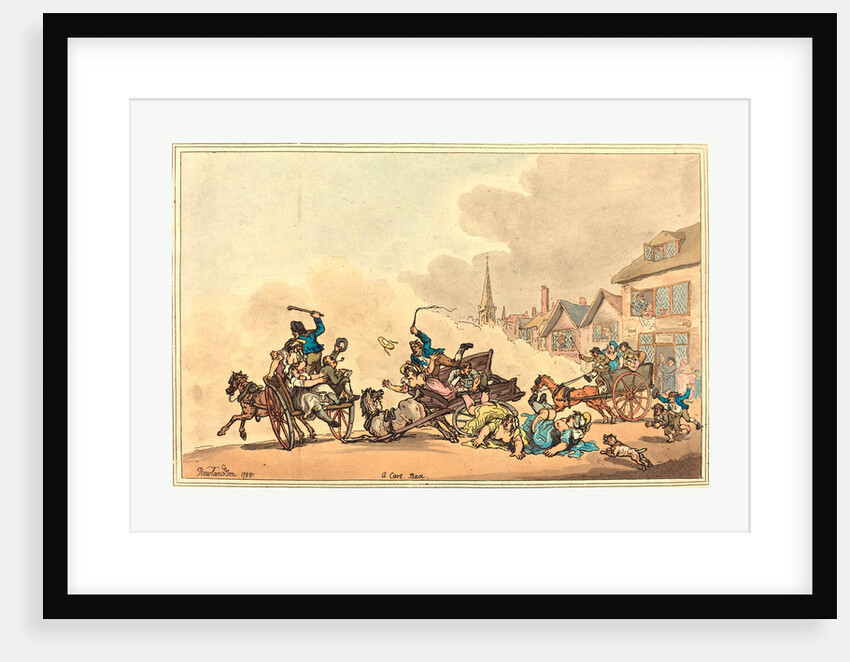 A Cart Race by Anonymous