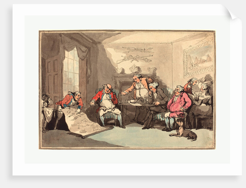 A Militia Meeting by Anonymous
