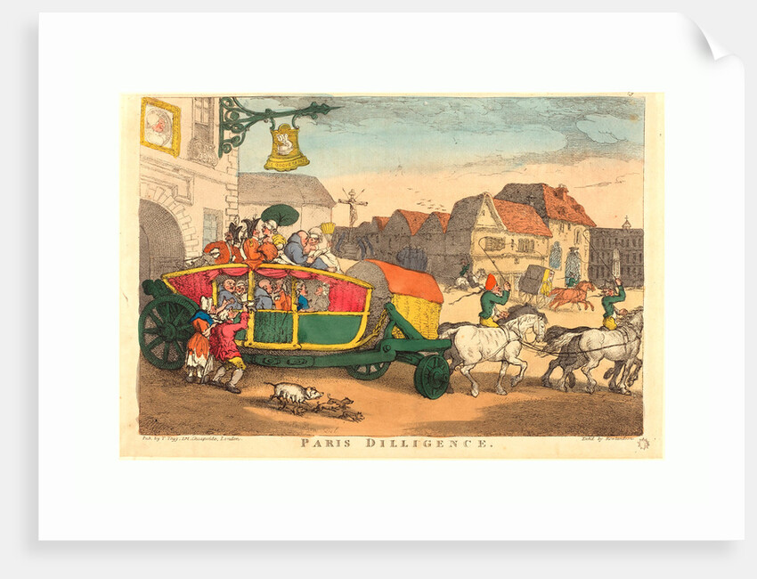 Paris Diligence by Anonymous