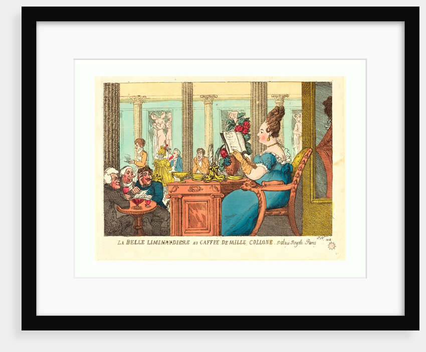 La Belle Limonaudiere Au Cafe Des Mille Colonnes by Anonymous