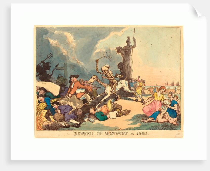 Downfall of Monopoly in 1800 by Anonymous