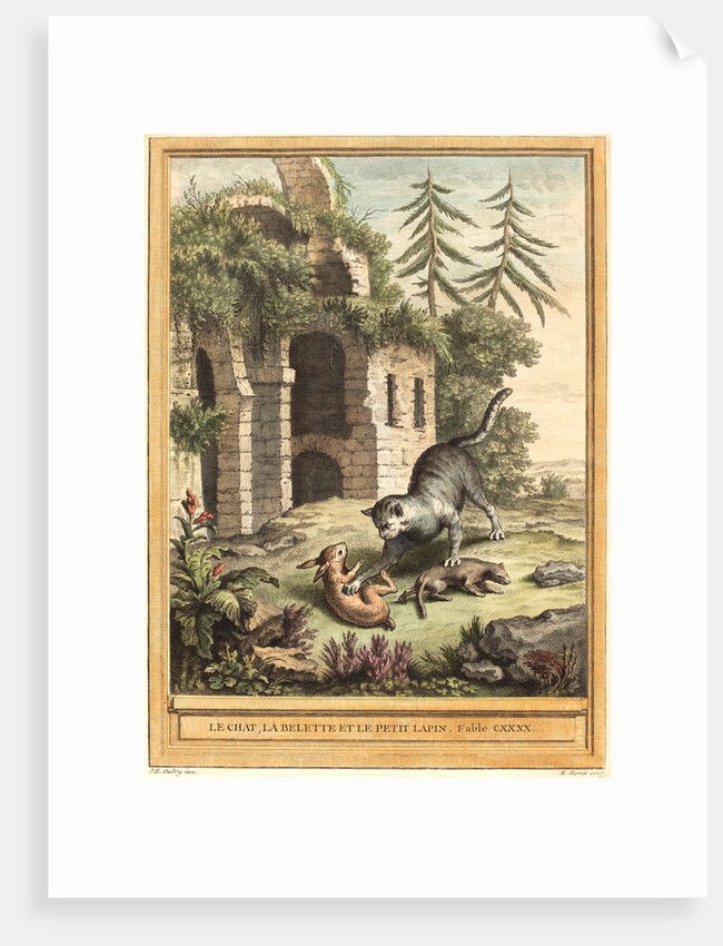 Le Chat, La Balette Et Le Petit Lapin (the Cat, the Weasel, and the Rabbit) by Anonymous