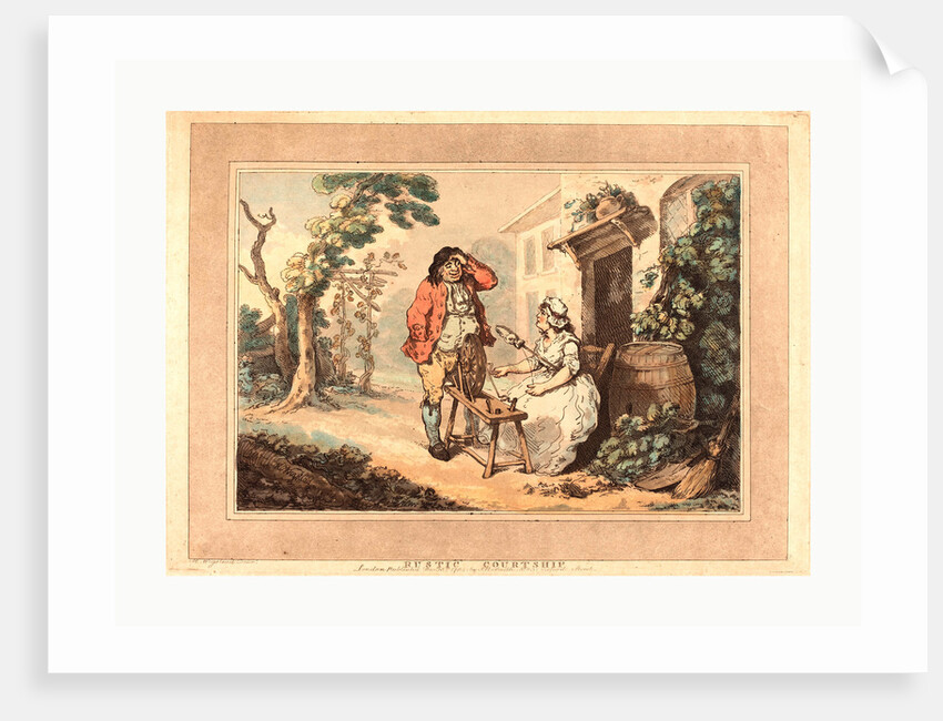 Rustic Courtship by Anonymous