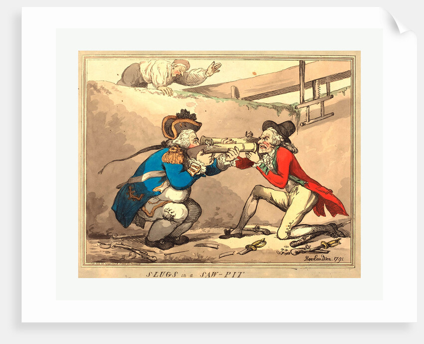 Slugs in a Sawpit by Anonymous