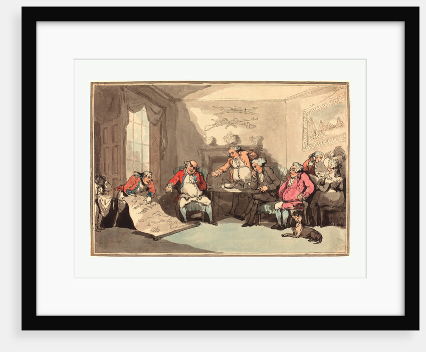 A Militia Meeting by Anonymous