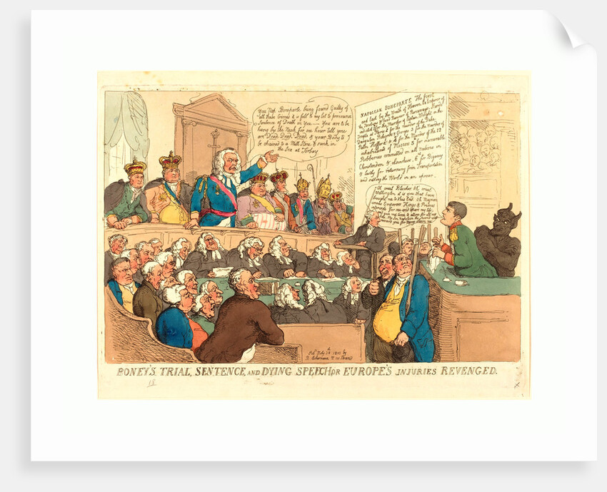 Boney's Trial, Sentence, and Dying Speech by Anonymous