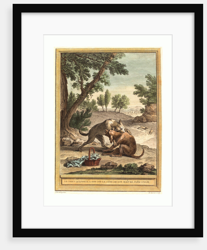 Le Chien Qui Porte a Son Cou Le Diner De Son Maitre (the Dog Carrying His Master's Supper) by Anonymous