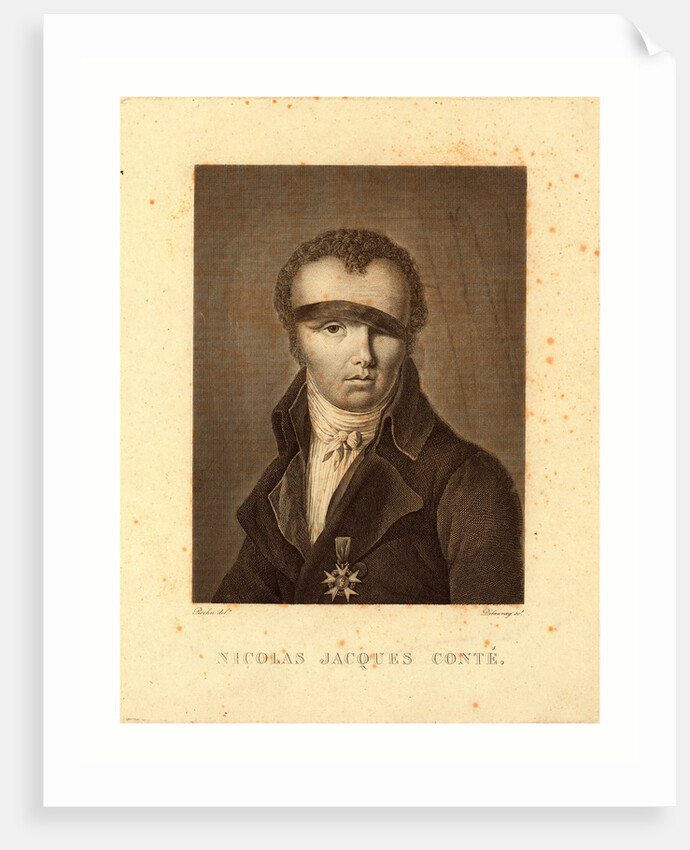Nicolas Jacques Conté by Delaunay by Anonymous