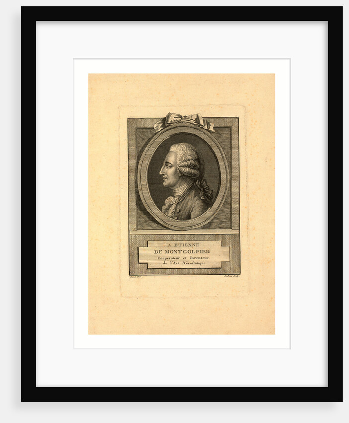 A Etienne De Montgolfier, Aeronaut by Anonymous
