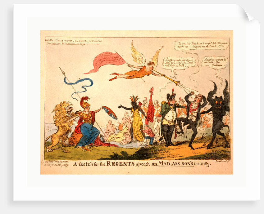 A Sketch for the Regents Speech on Mad-Ass-Son's Insanity by Anonymous