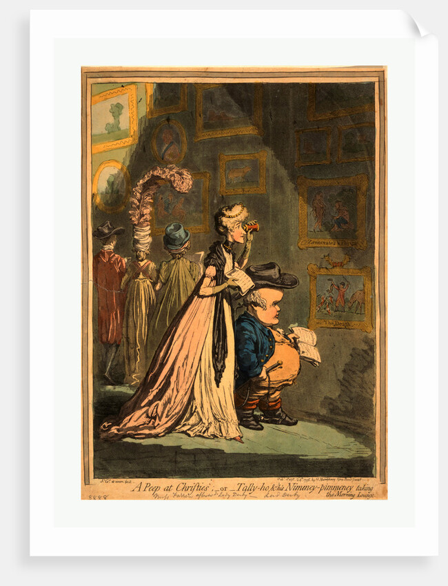 A Peep at Christies or Tally Ho by Anonymous