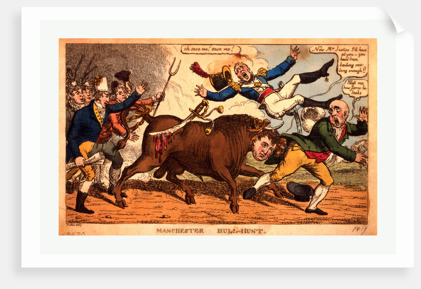 Manchester Bull-Hunt by Anonymous