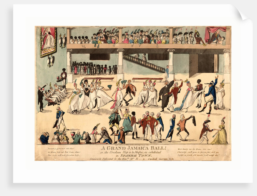 A Grand Jamaica Ball or the Creolean Hop a La Muftee by Anonymous