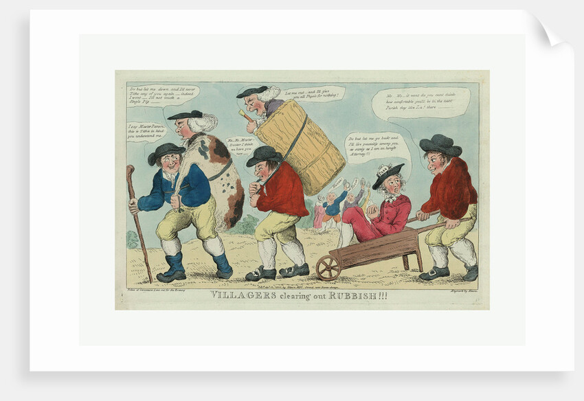 Villagers Clearing Out Rubbish!!! Engrav'D by Hixon by Anonymous