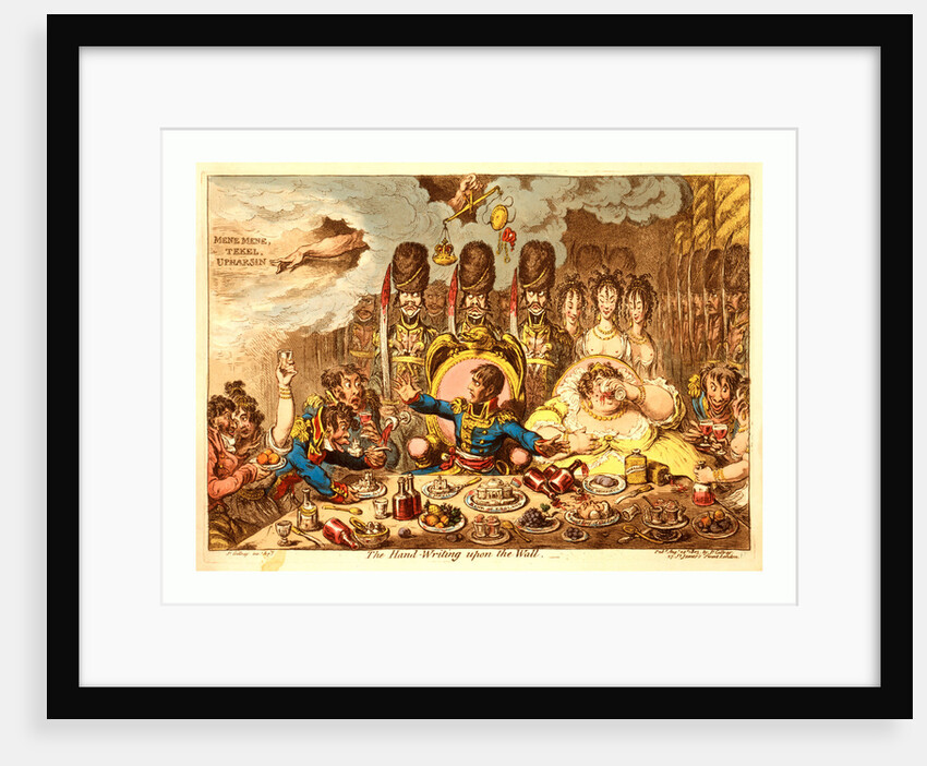 The Hand-Writing Upon the Wall by Anonymous