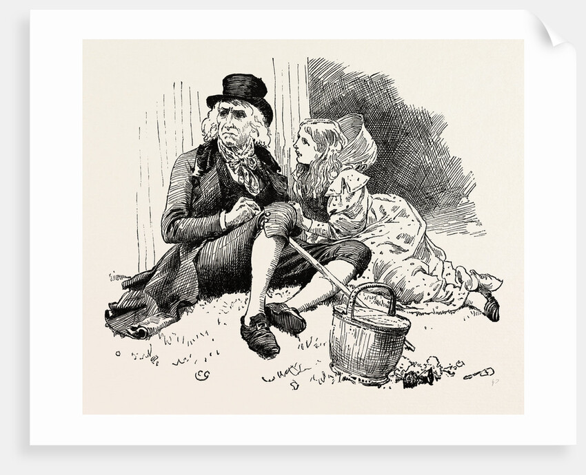 Nelly and Her Grandfather at the Races by Anonymous