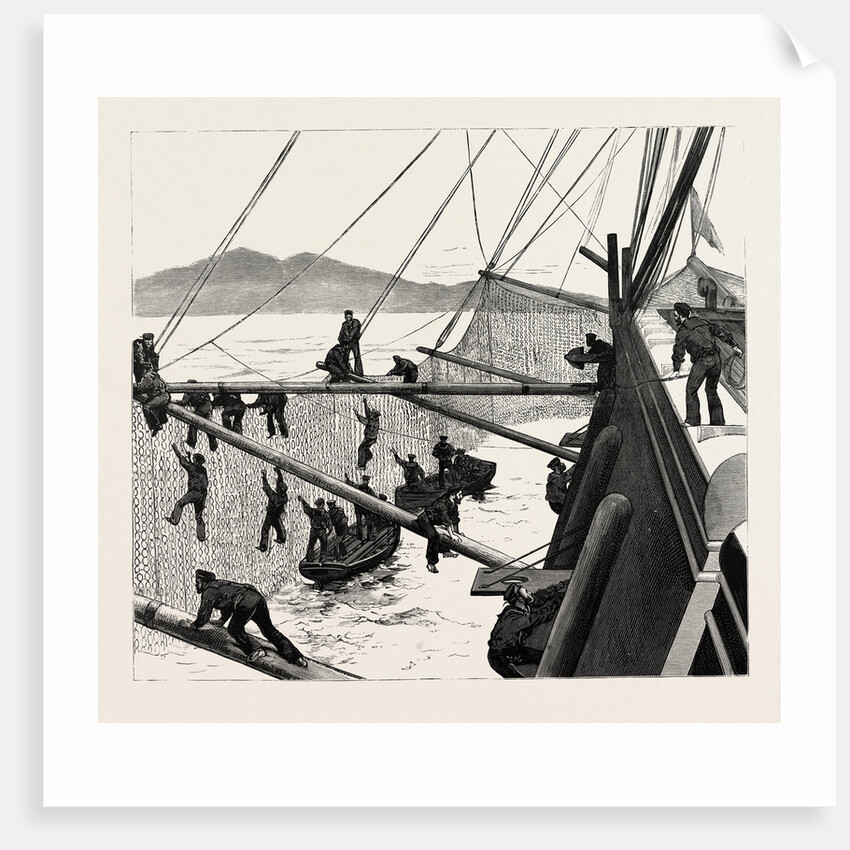 Throwing Out Torpedo-Nets to Protect the Sultan by Anonymous