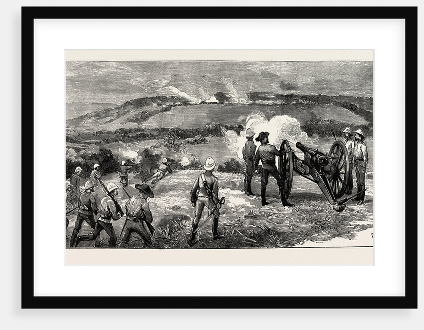 The Rebellion in Canada: Engagement Between General Strange's Column and Big Bear's Band at Little Red Deer River, May 28, 1885 by Anonymous