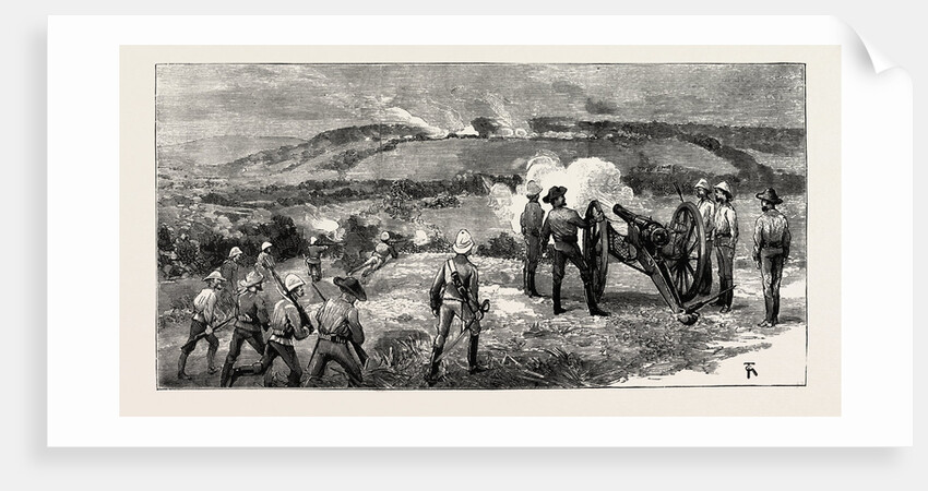 The Rebellion in Canada: Engagement Between General Strange's Column and Big Bear's Band at Little Red Deer River, May 28, 1885 by Anonymous