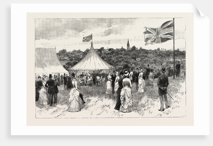The Proposed Purchase of Parliament Hill, Hampstead, and the Adjacent Fields by the Metropolitan Board of Works: The Garden Party Given by the Hampstead Heath Extension Committee by Anonymous