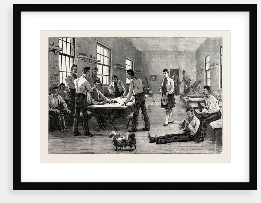 The Royal Wedding, Dividing the Princess Beatrice's Wedding Cake at the Barracks, Windsor Castle by Anonymous