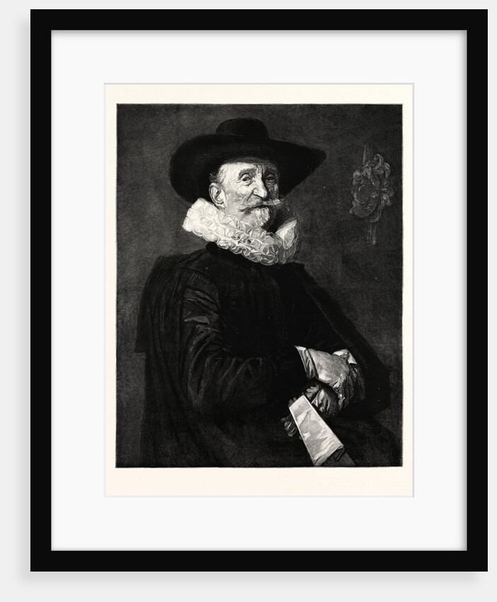 Johann Van Loo, Colonel of the Archers of St. George. From the Picture by Frans Hals by Anonymous
