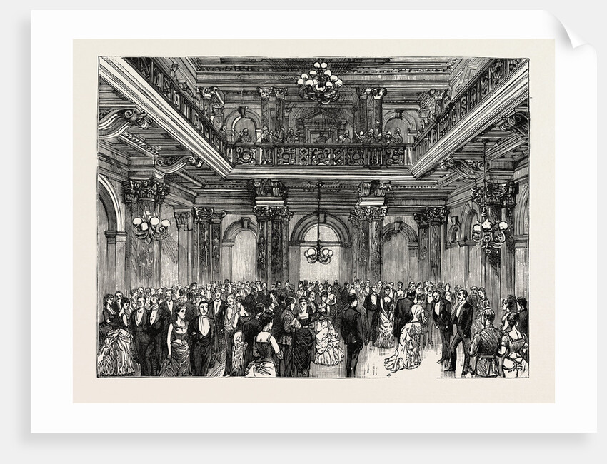 Opening of the New Houses of Parliament, Capetown: Reception in the Vestibule by Anonymous