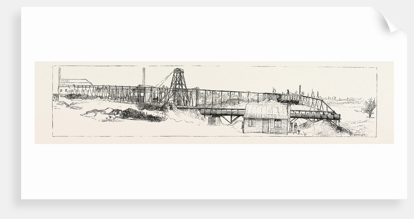 An Australian Gold Mine: General View of Part of a Claim by Anonymous
