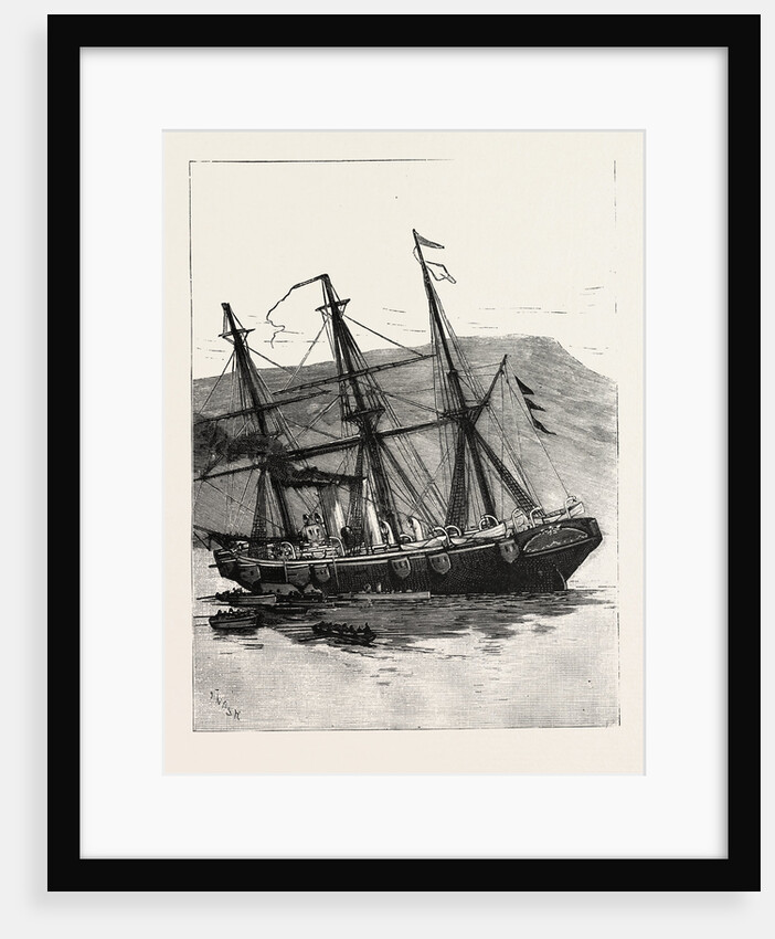 The Particular Service Squadron in Bantry Bay, Ireland: The Accident to the Leander, Her Appearance Next Morning by Anonymous