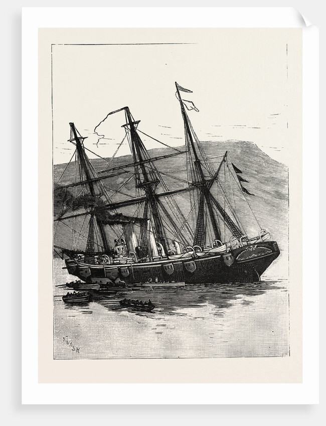 The Particular Service Squadron in Bantry Bay, Ireland: The Accident to the Leander, Her Appearance Next Morning by Anonymous