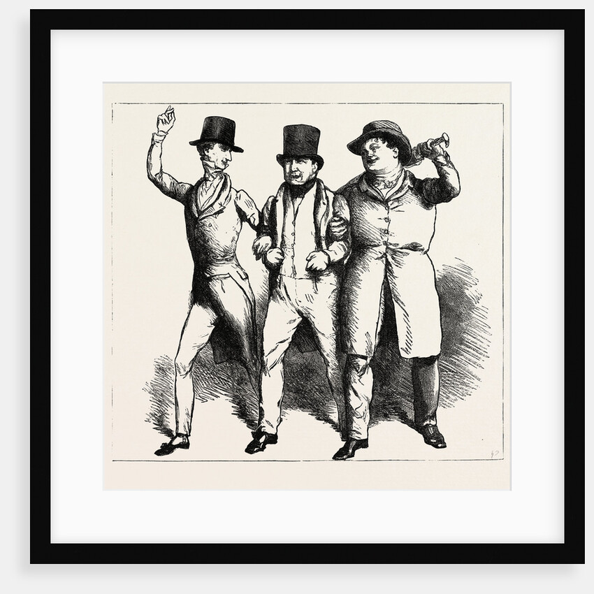 Parliamentary Elections and Electioneering in the Old Days: J. Doyle: Three Great Pillars of Government, or a Walk from White Conduit House to St. Stephen's, July 23, 1831 by Anonymous