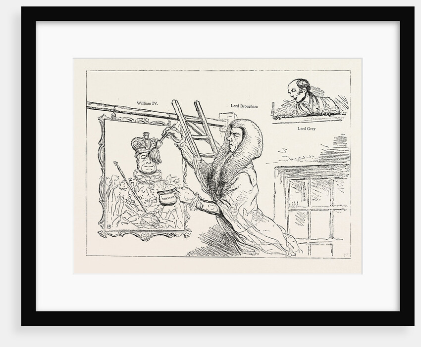 Parliamentary Elections and Electioneering in the Old Days: J. Doyle: Varnishing, a Sign (of the Times), June 24, 1831 by Anonymous
