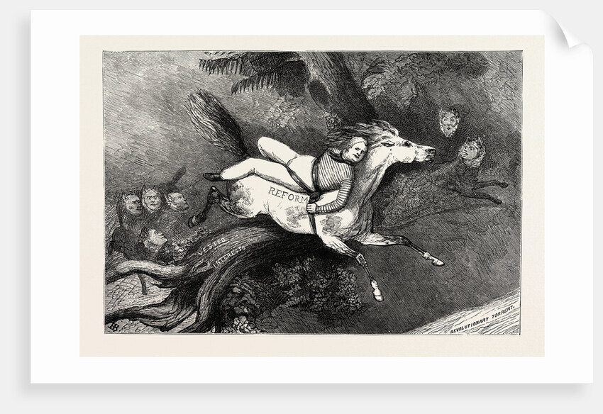 Parliamentary Elections and Electioneering in the Old Days: J. Doyle: Mazeppa: Again He Urges on His Wild Career, August 7, 1832 by Anonymous