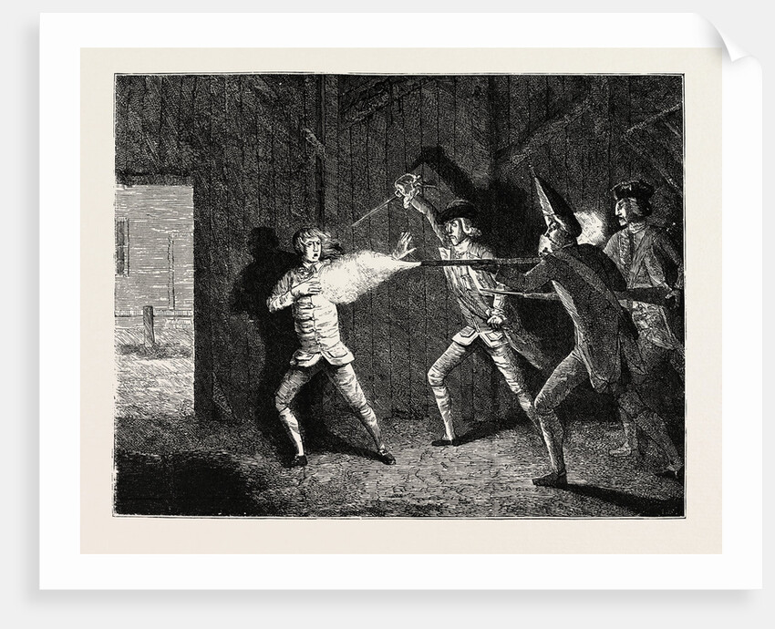 Wilkes and Liberty Riots, 1768, a Scotch Victory, Murder of Allen by a Grenadier, Massacre of St. George's Fields by Anonymous