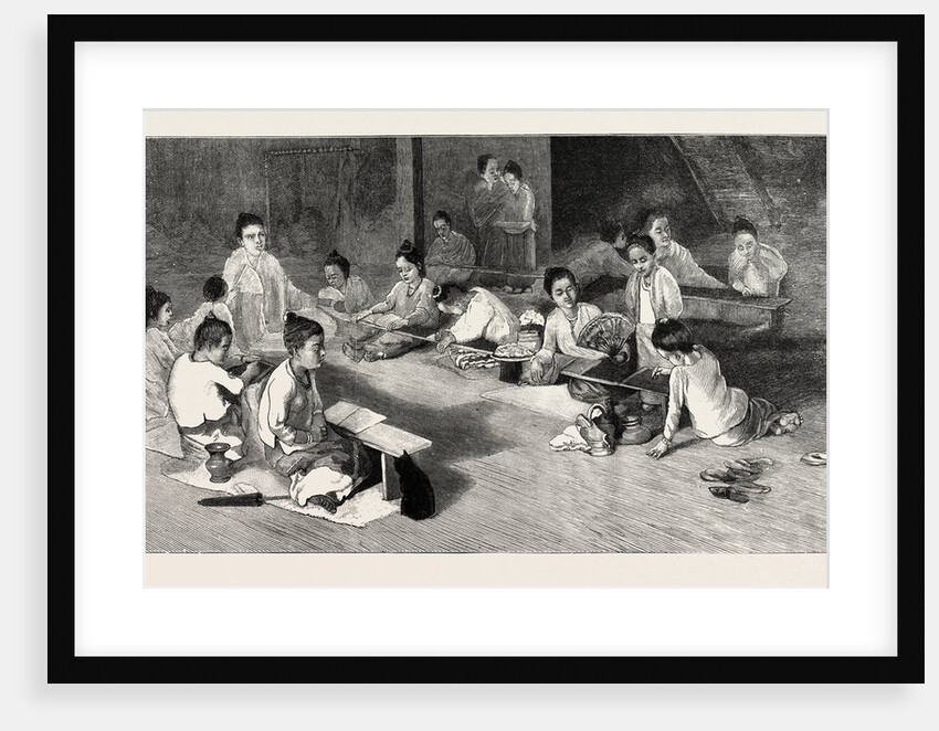 Buddhist Girls' School in Rangoon by Anonymous