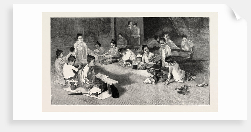 Buddhist Girls' School in Rangoon by Anonymous