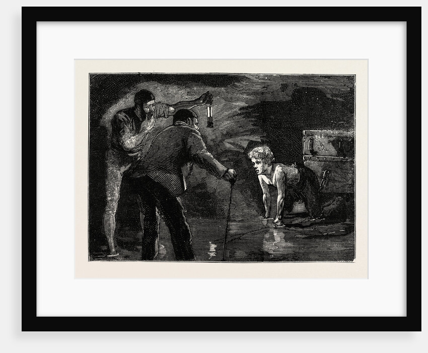 Lord Shaftesbury Visiting the Coal Mines of the Black Country, 1840-42 by Anonymous