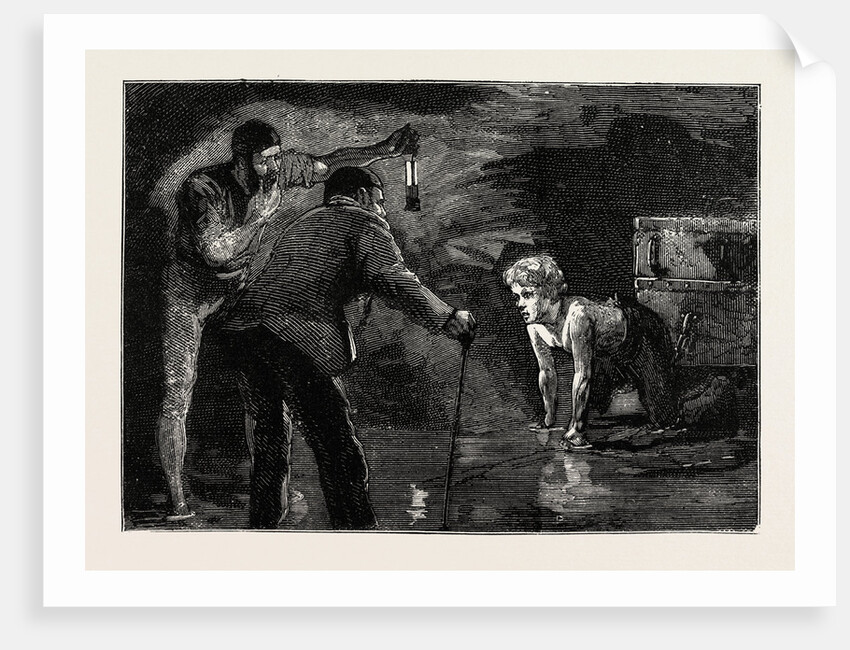 Lord Shaftesbury Visiting the Coal Mines of the Black Country, 1840-42 by Anonymous