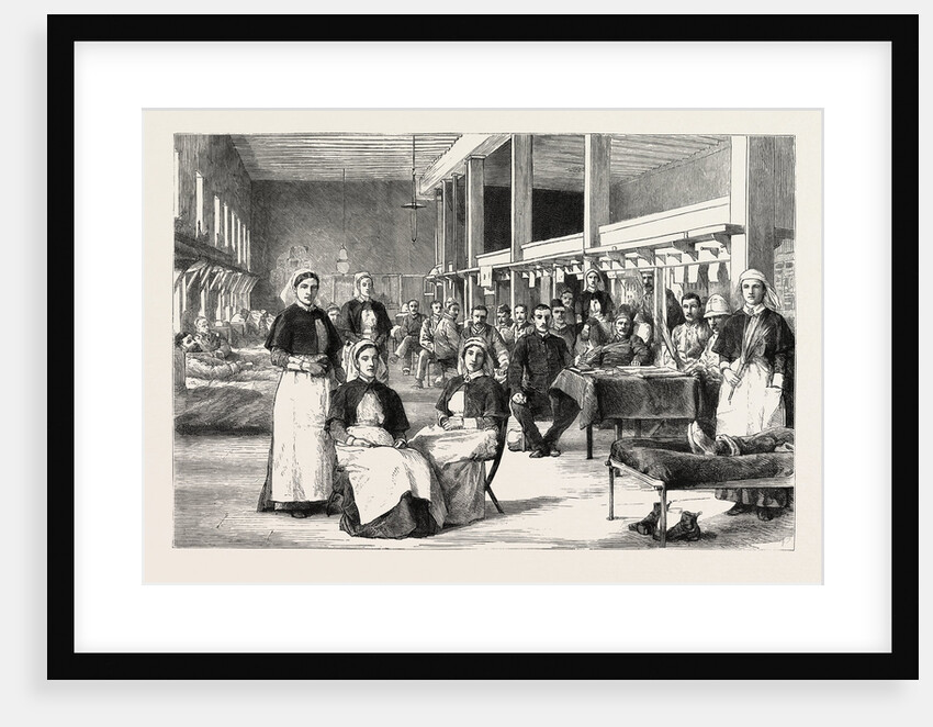Military Hospital at Abassieh, Egypt, Under the Direction of English Sisters by Anonymous