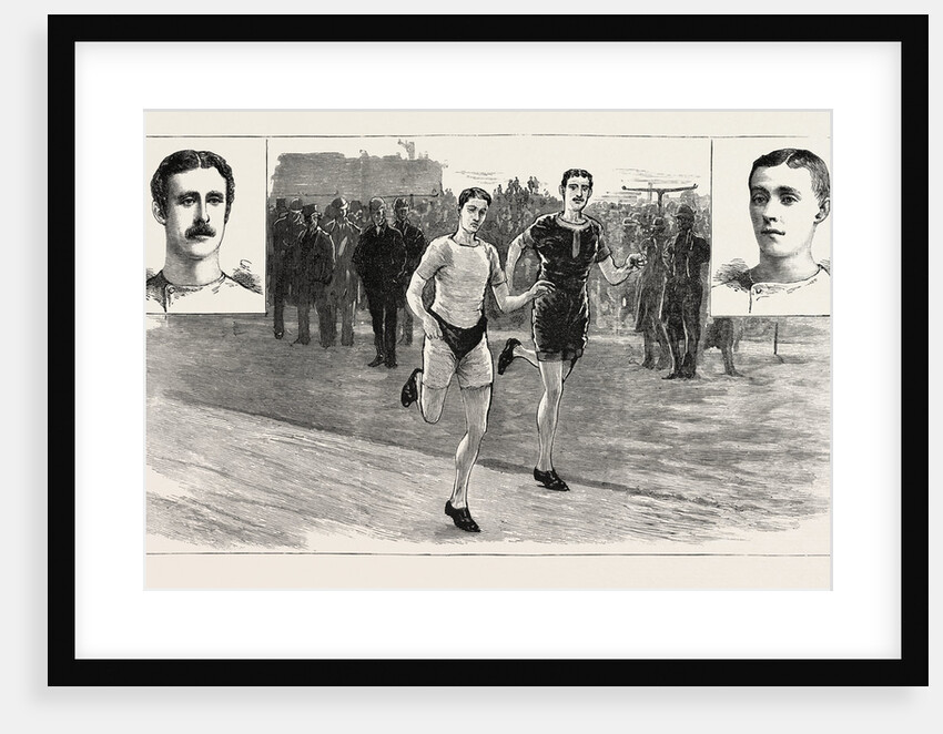 The Ten-Mile Race at Lillie Bridge Between W.G. George and W. Cummings for £100 a Side by Anonymous