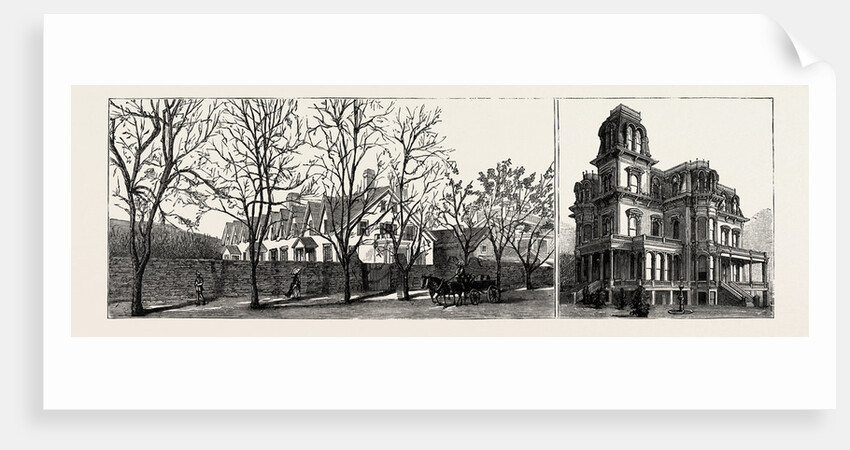 Salt Lake City, Utah, USA: Some of Brigham Young's Houses; Amelia Palace, Built by the Late Brigham Young for His Favourite Wife by Anonymous