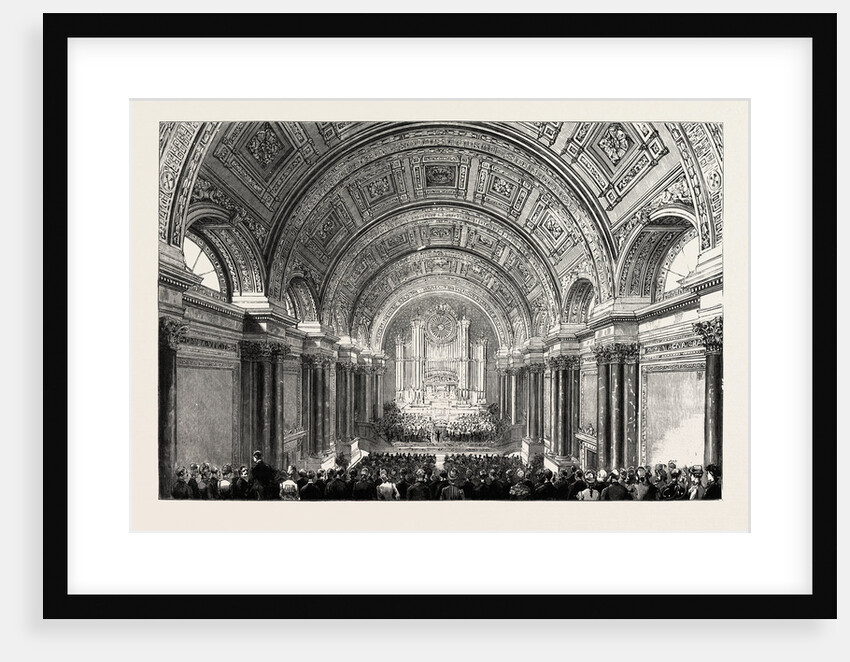 Leeds, the Town Hall, Interior by Anonymous