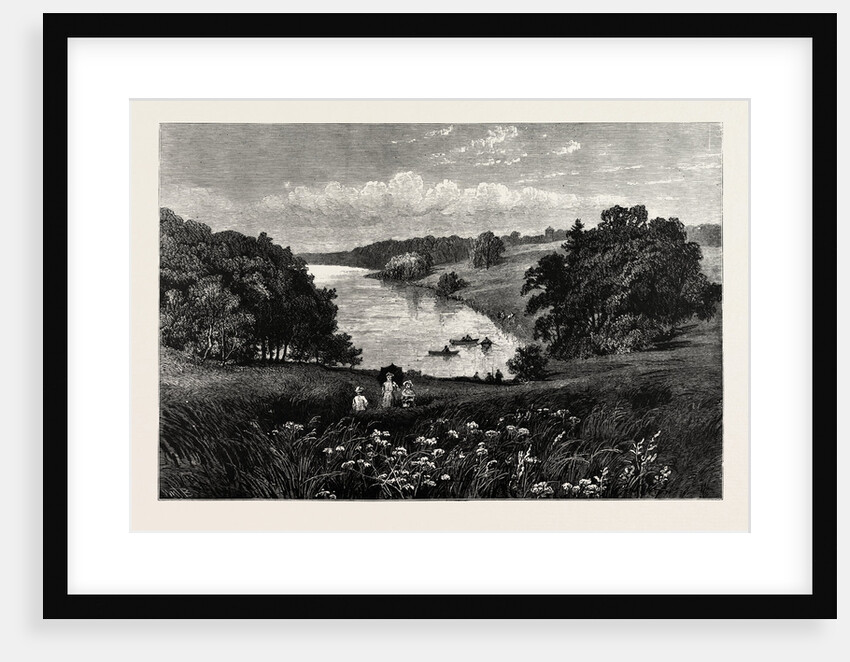 Leeds, Roundhay Park, the Waterloo Lake by Anonymous