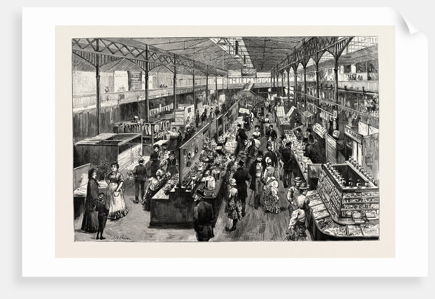 Leeds, the Covered Market, Kirkgate by Anonymous