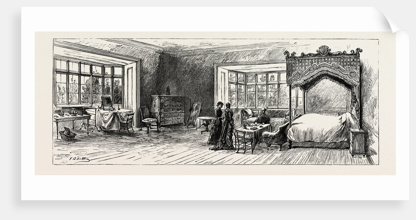 Leeds, Temple Newsam, the Room in which Lord Darnley Was Born by Anonymous