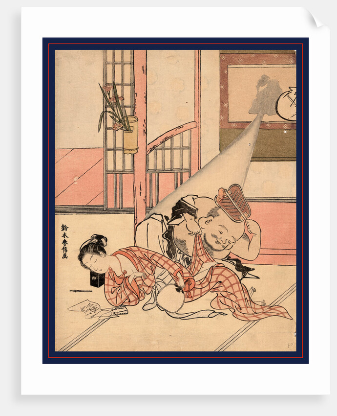 Iro Gonomi No Nuke Daikoku, Daikoku Taking a Peek by Anonymous