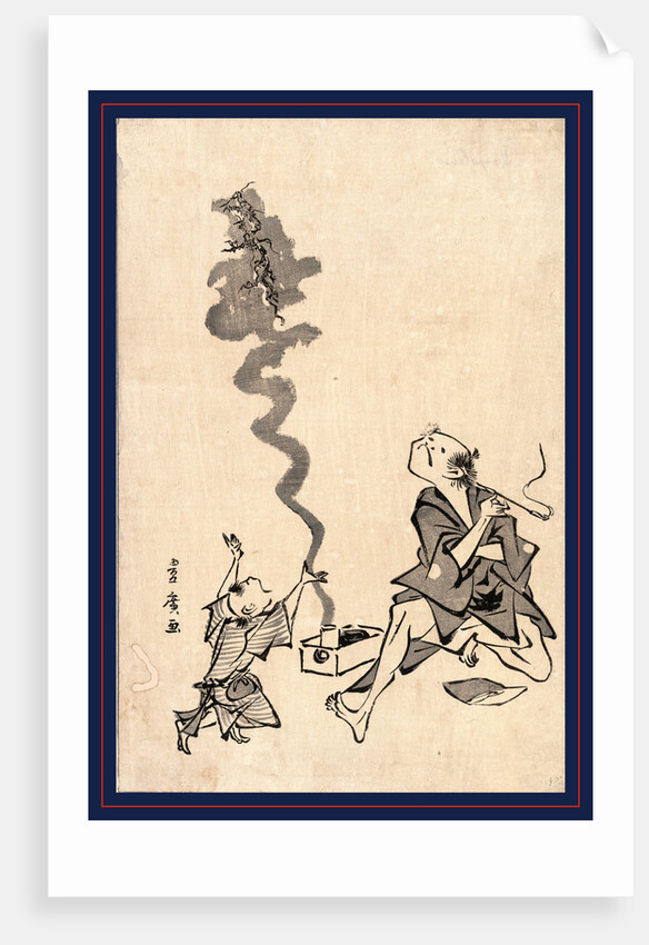 Tobae Mitate Ryugen Sennin, Toba-E Correspondence of a Chinese Sage by Anonymous