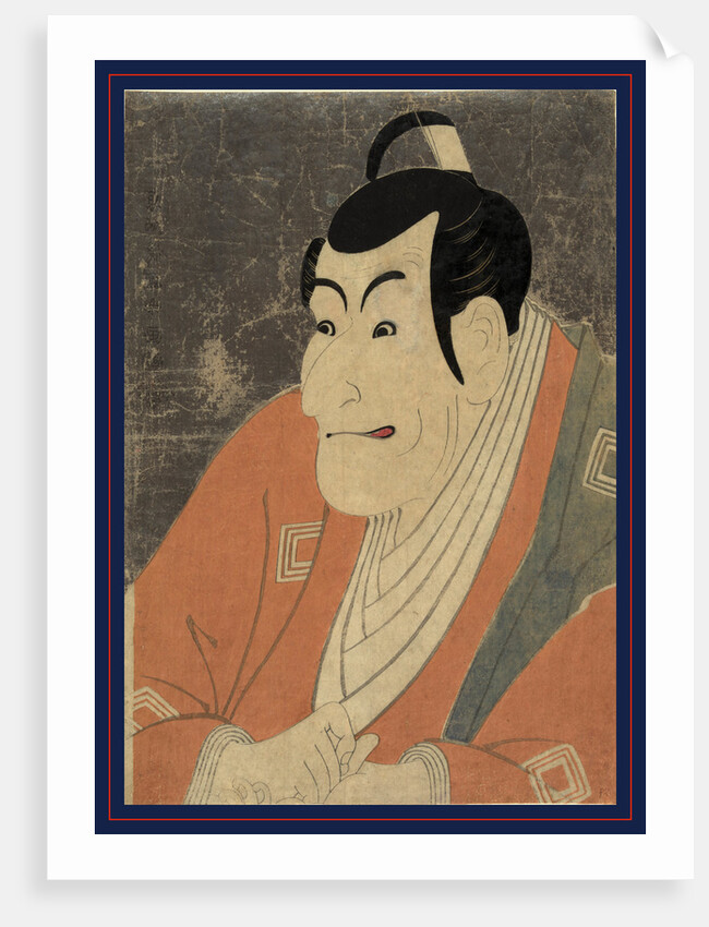 Ichikawa Ebizo No Takemura Sadanoshin, Ichikawa Ebizo As Takemura Sadanoshin. 1794 by Anonymous