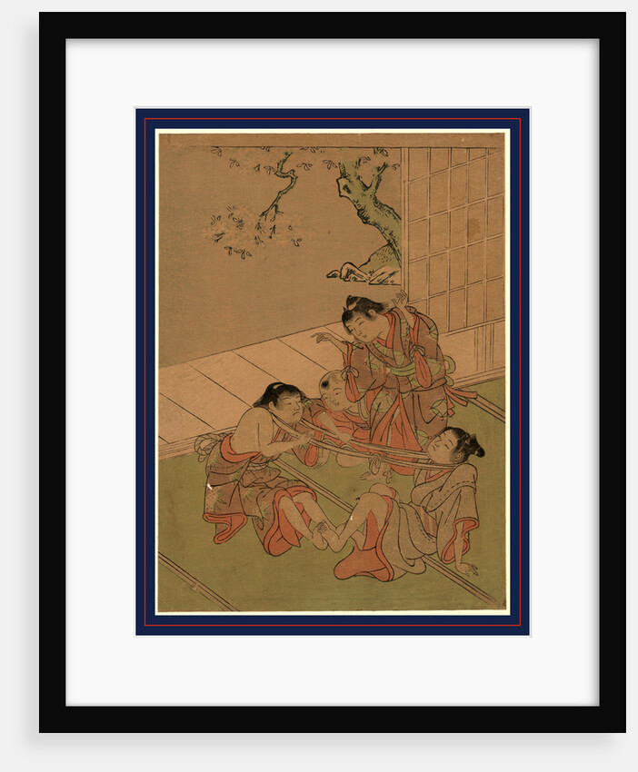 Kubihiki, Neck Tug of War by Anonymous