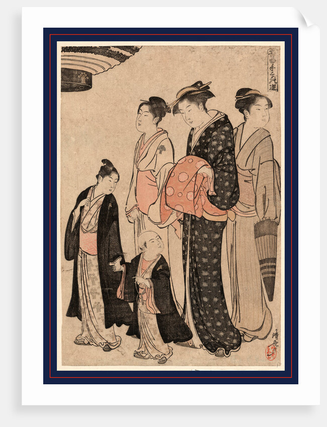 Tomimoto Bushi, Tomimoto School of Joruri by Anonymous